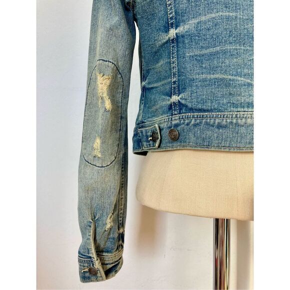 NEW Free People Women’s 0 Baja Denim Jacket - Picture 15 of 16